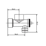 Cobra Draincock for Hot Water Cylinders FxF