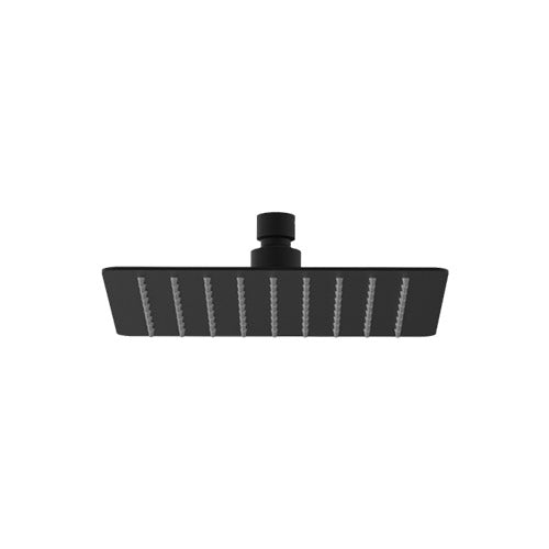 Cobra Arrive Square Shower Head 200mm - Matt Ebony